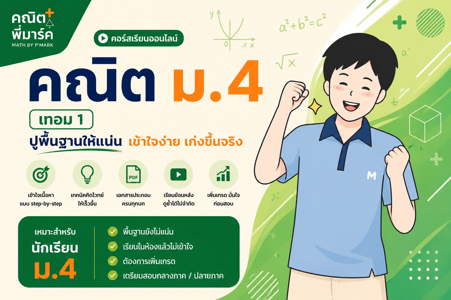 คณิต ม.4 เทอม 1